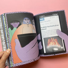 Load image into Gallery viewer, Bilde av en brennende tesla