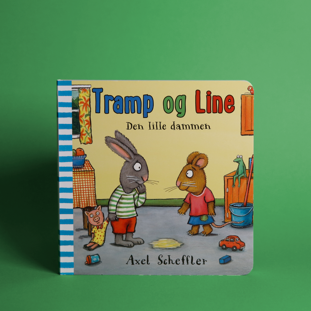 Tramp og Line: Den lille dammen (kartong)