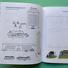 Last inn bildet i Galleri-visningsprogrammet, Hvordan begynner man på skolen? Aktivitetshefte
