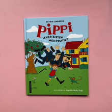 Last inn bildet i Galleri-visningsprogrammet, Pippi leker sisten med politiet
