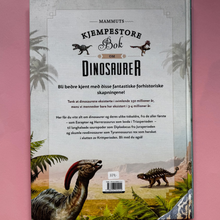 Last inn bildet i Galleri-visningsprogrammet, Mammuts Kjempestore Bok om Dinosaurer

