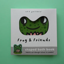 Load image into Gallery viewer, Frog &amp; friends badebok
