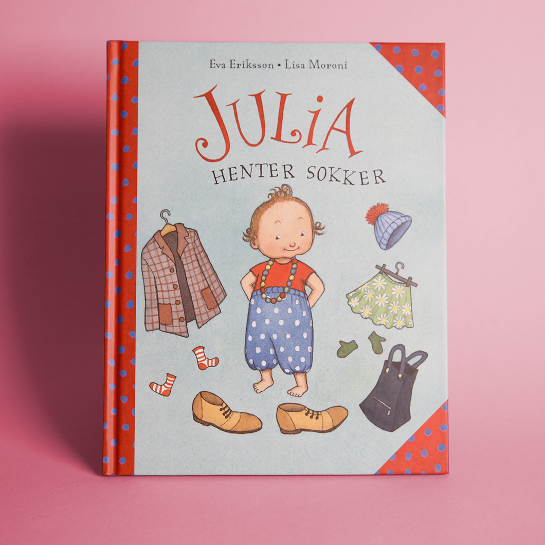Julia henter sokker