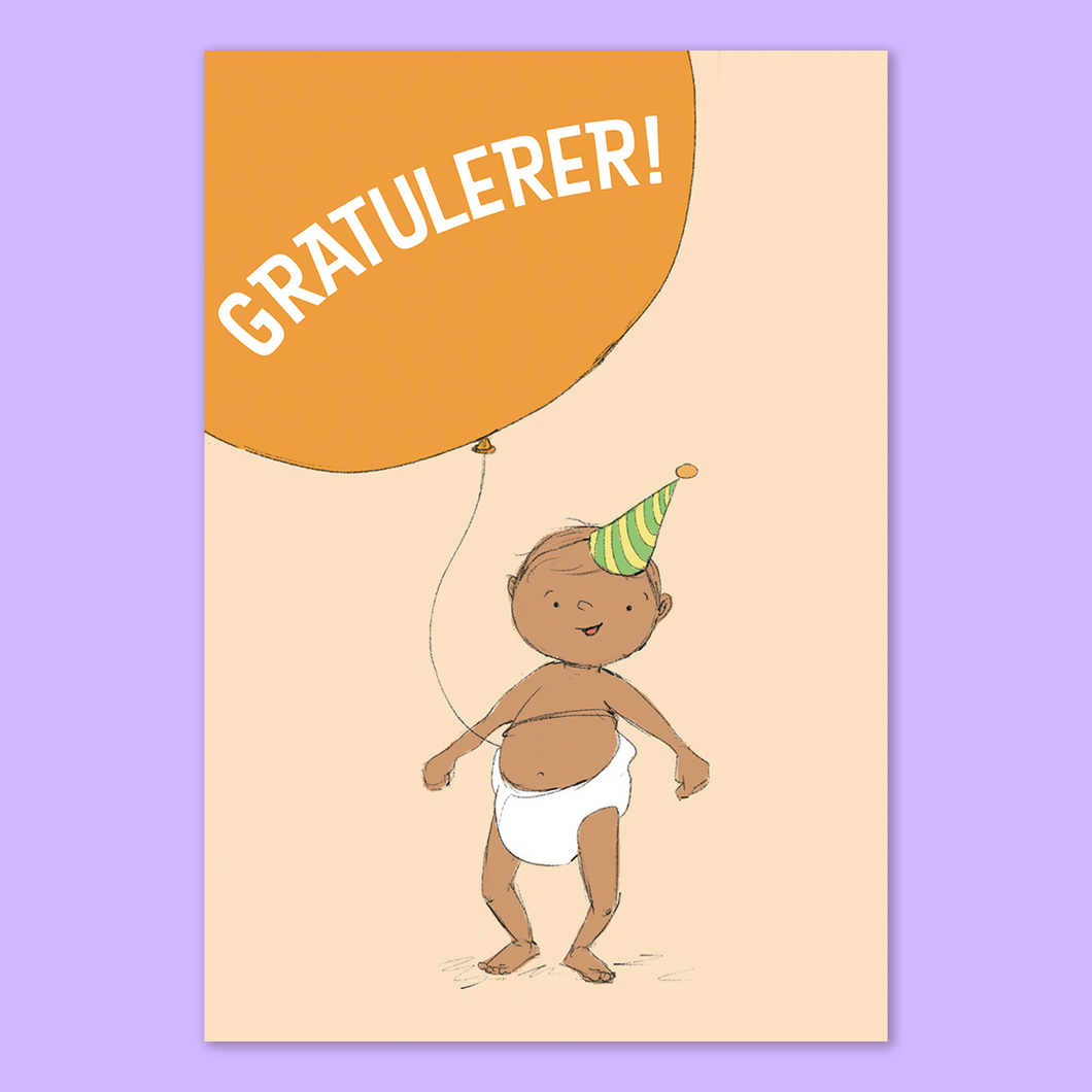 Kort: Gratulerer