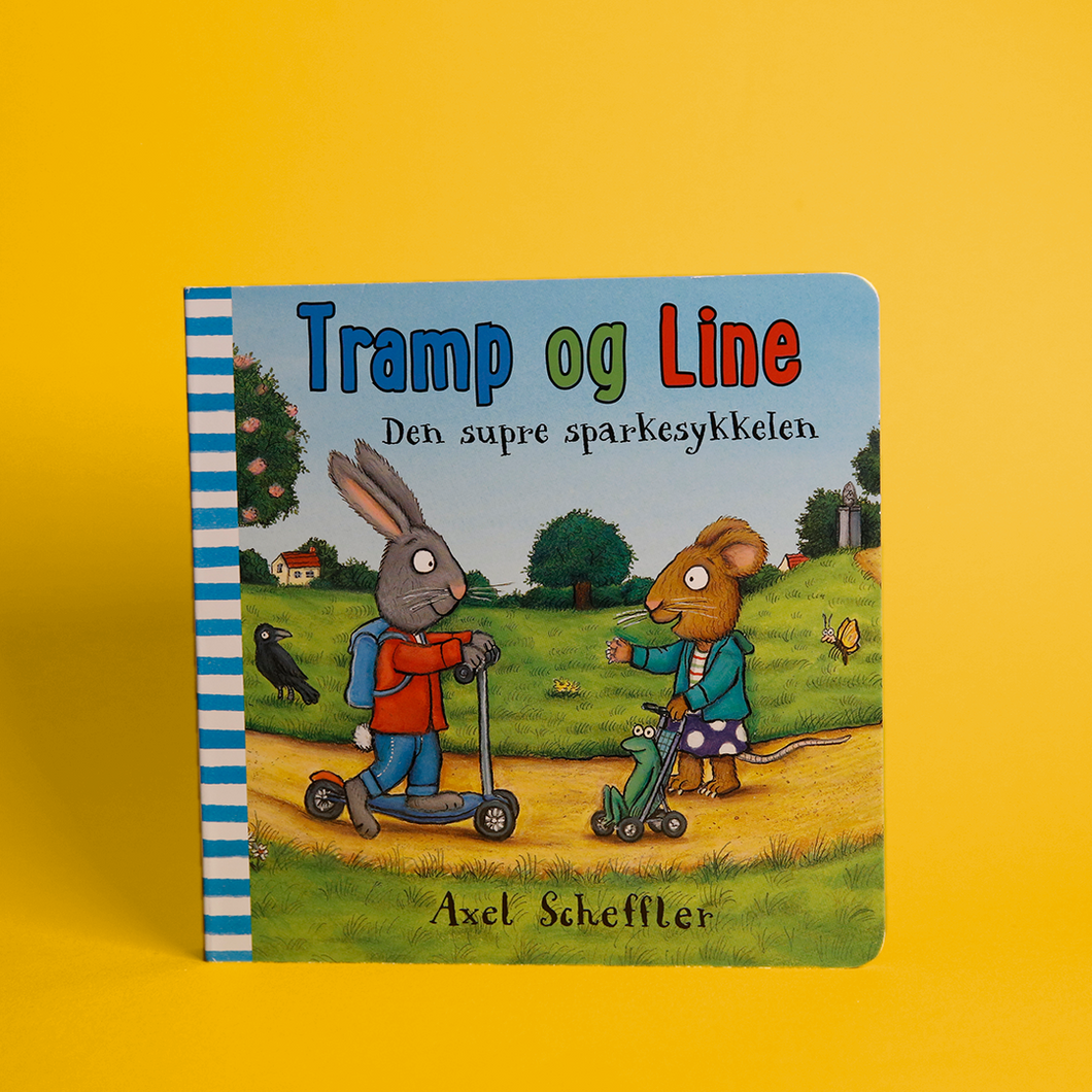 Tramp og Line: Den supre sparkesykkelen